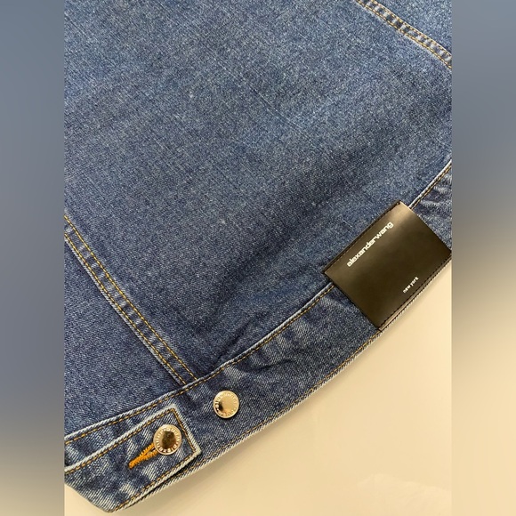 Alexander Wang Indigo Denim Jacket - Picture 8 of 8